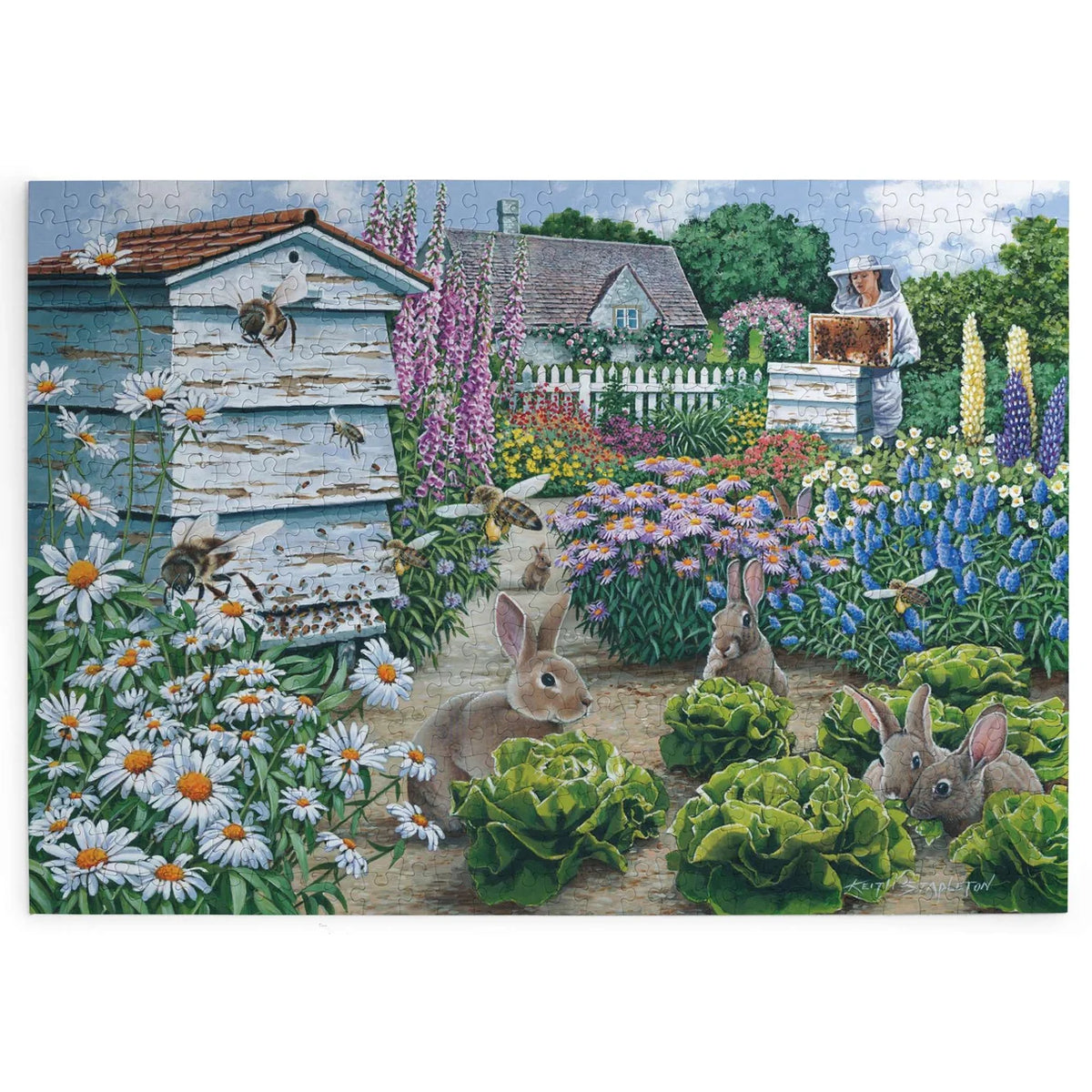 Honey Bunnies 500 Puzzle