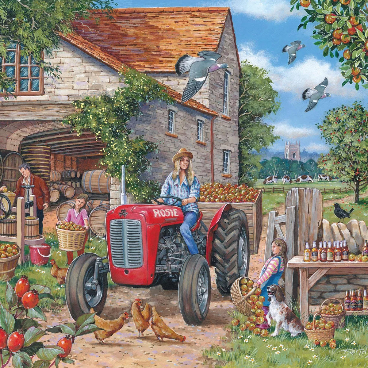Cider & Rosie Puzzle Tube - 150 Piece