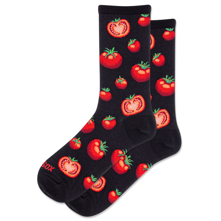 TOMATOS WOMENS CREW-BLACK