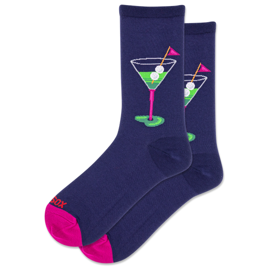 MARTINI GOLF CREW-NAVY-WOMENS
