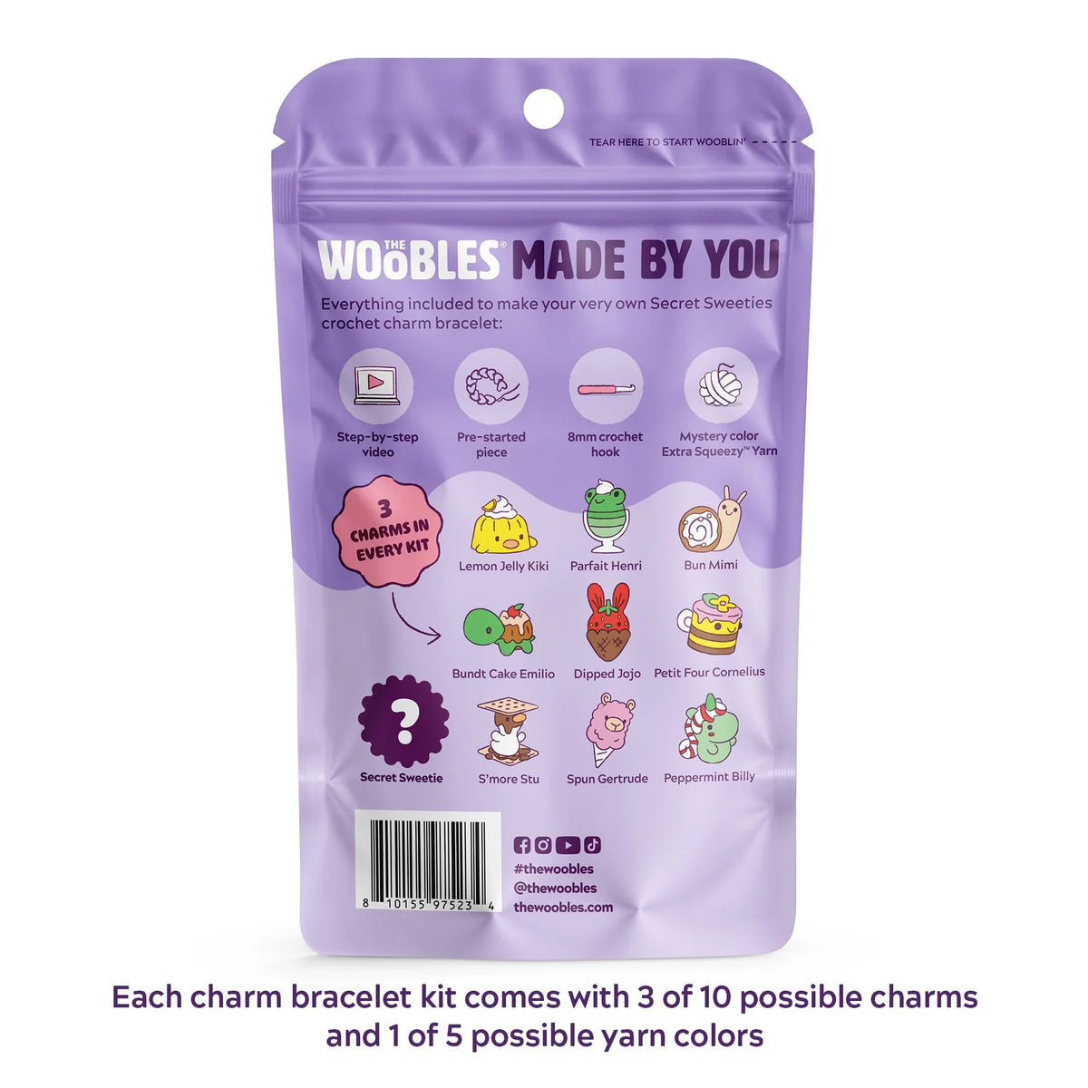 Secret Sweeties Charm Bracelet Kit