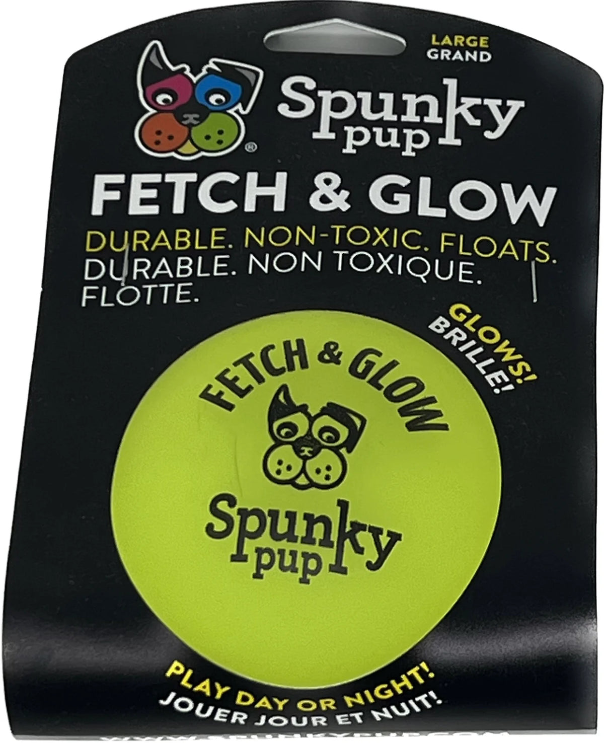Fetch & Glow | Glowing Fetch Ball | Large