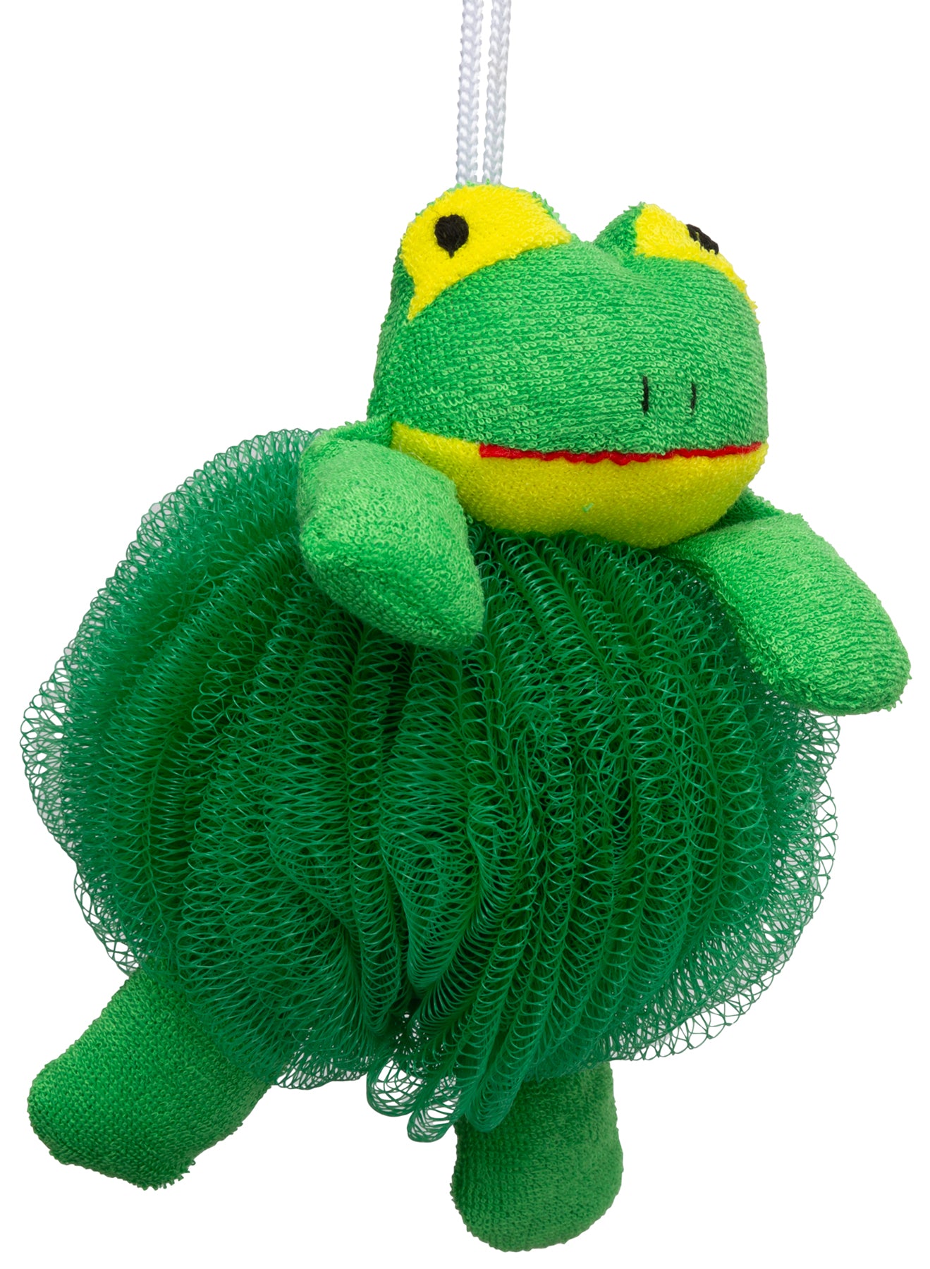 Nylon Mesh Scrubber - Frog