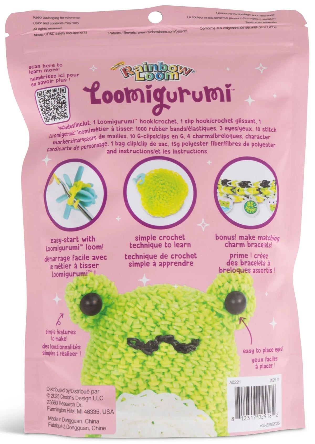 Loomigurumi Kit Frog
