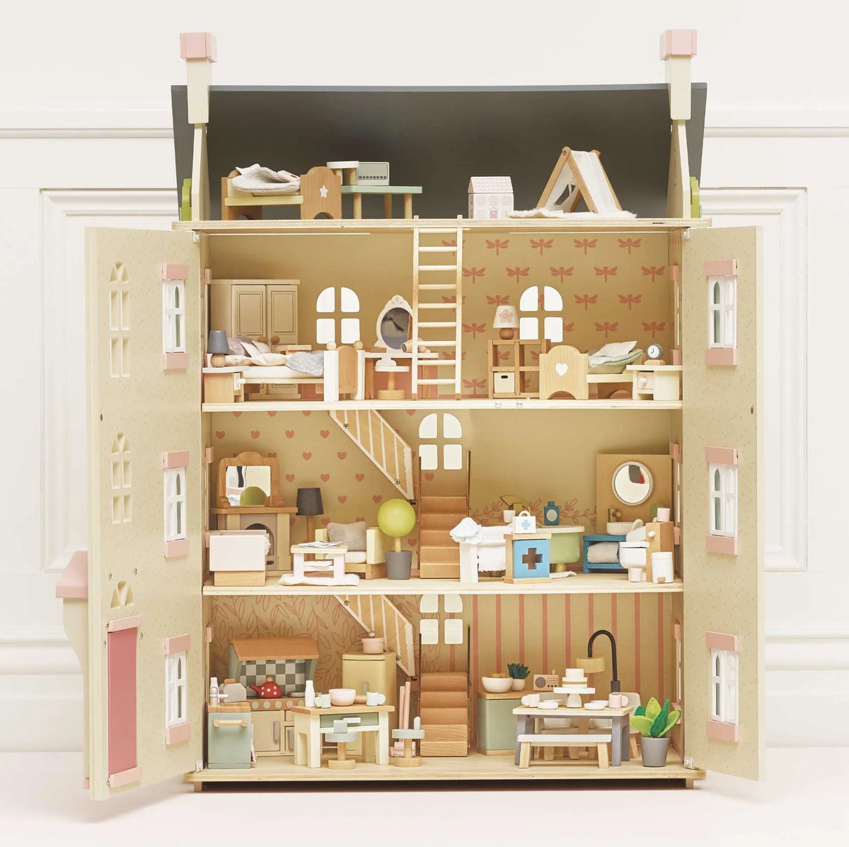 Deluxe Dolls House Furniture Set