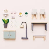 Deluxe Dolls House Furniture Set