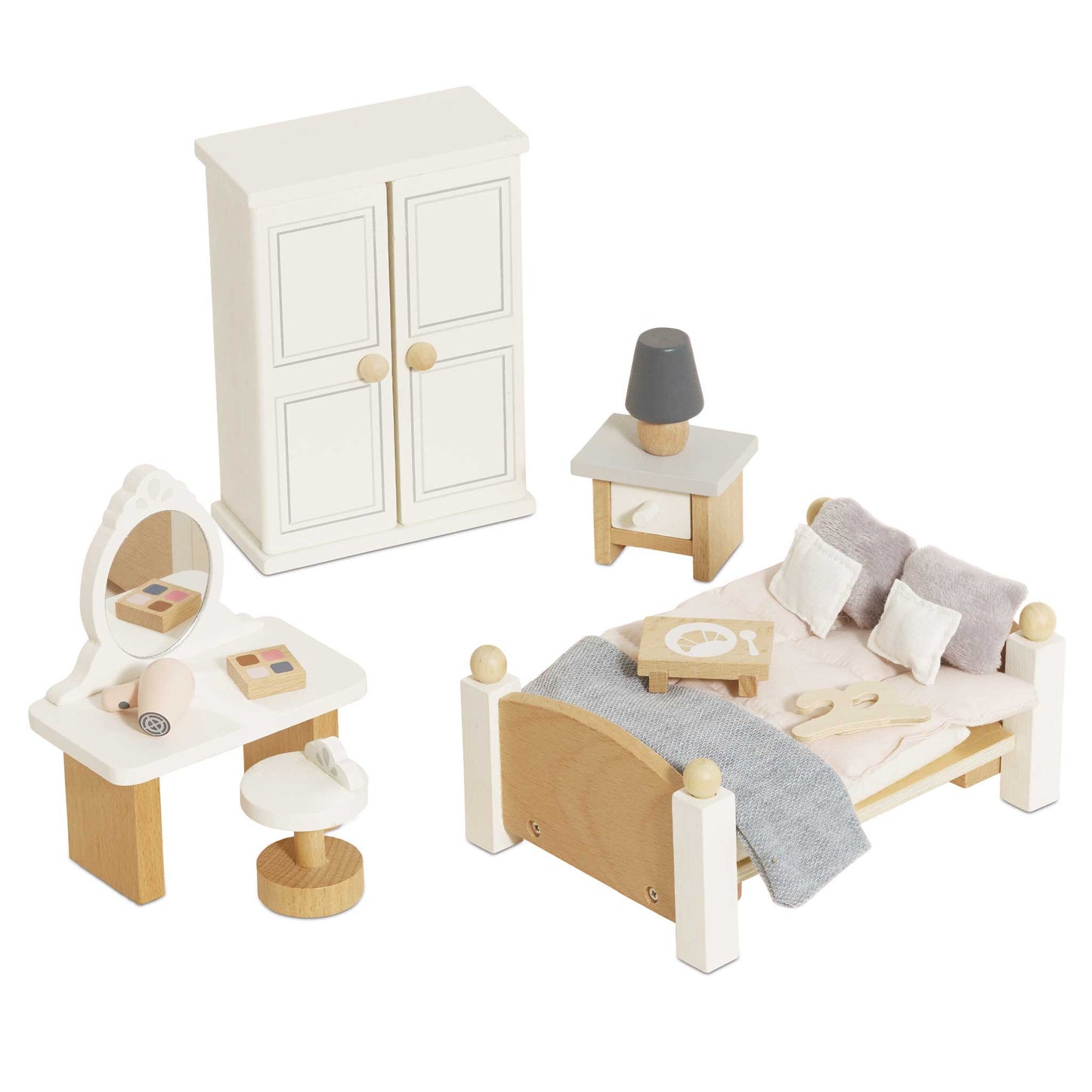 Daisylane Wooden Dolls House Bedroom