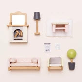 Deluxe Dolls House Furniture Set