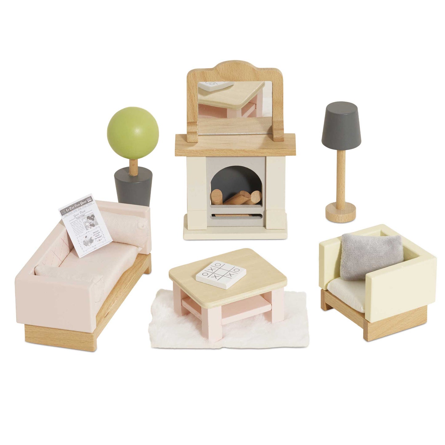Daisylane Wooden Dolls House Living Room