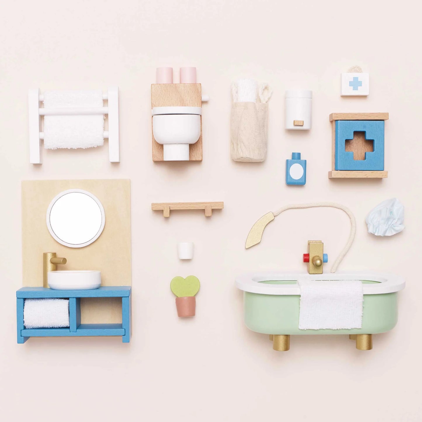 Deluxe Dolls House Furniture Set
