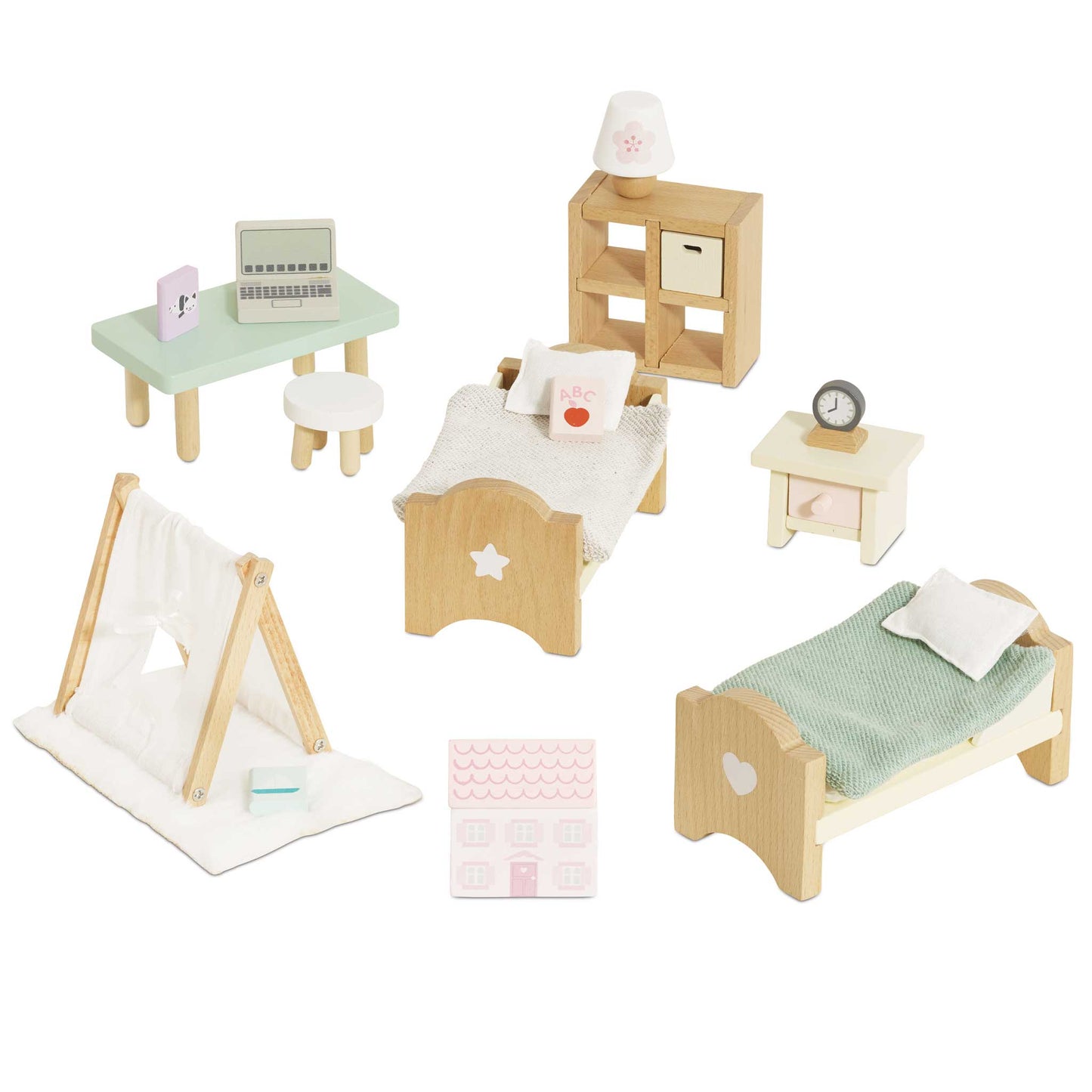 Daisylane Wooden Dolls house Child's Bedroom Furniture