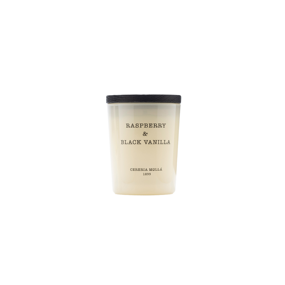 Raspberry & Black Vanilla - Mini Candle