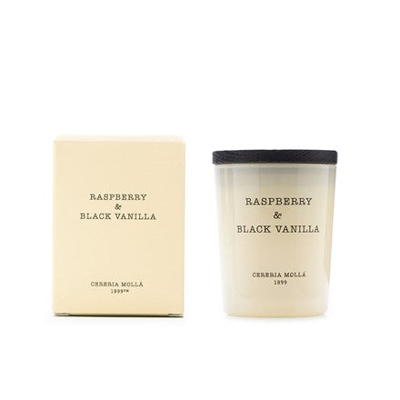 Raspberry & Black Vanilla - Mini Candle