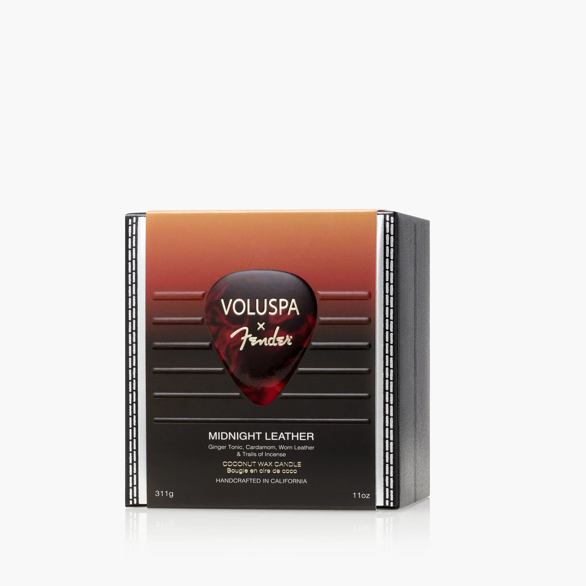 Midnight Leather - Boxed Candle