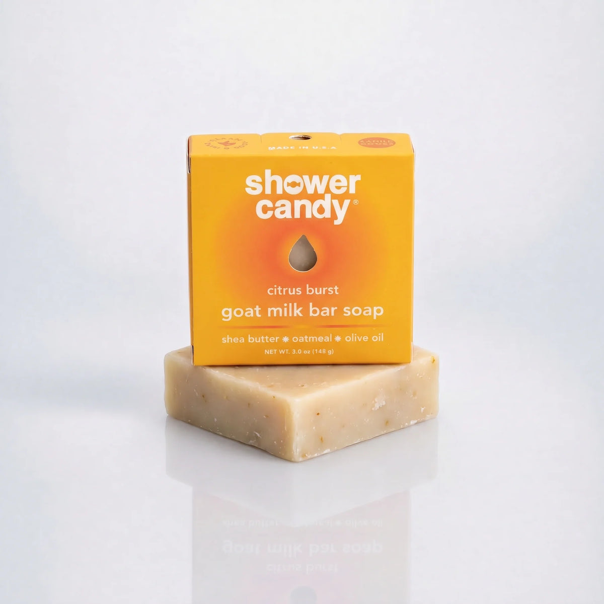 Citrus Burst Goat Milk Soap Bar | Shower Candy
