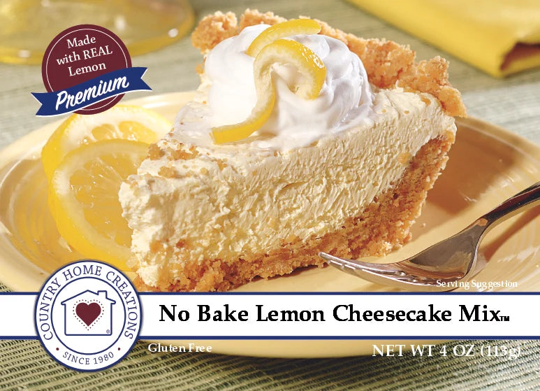 No Bake Lemon Cheesecake Mix