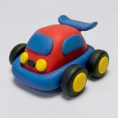 Creatibles Mini Air Dry Clay Kit | Zoomie Car