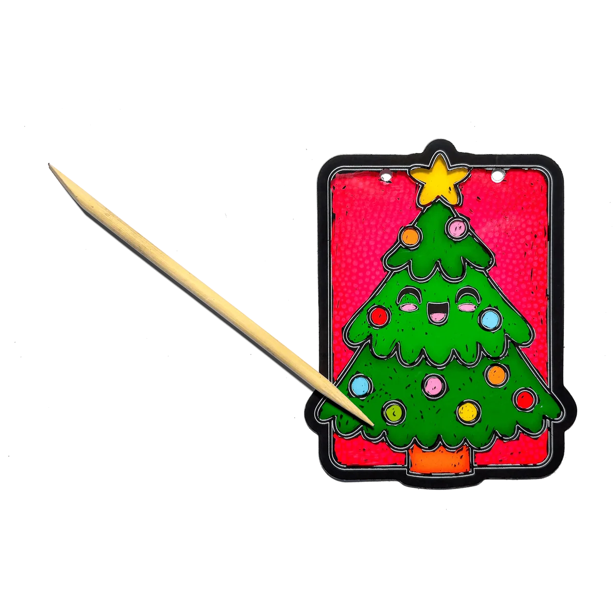 Scratch & Scribble Mini Window Banner Kit | Festive Friends