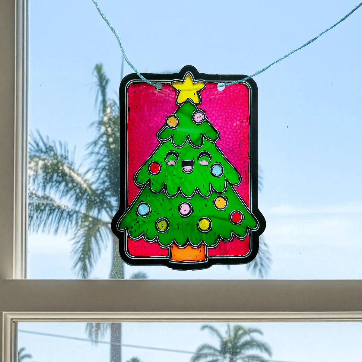 Scratch & Scribble Mini Window Banner Kit | Festive Friends