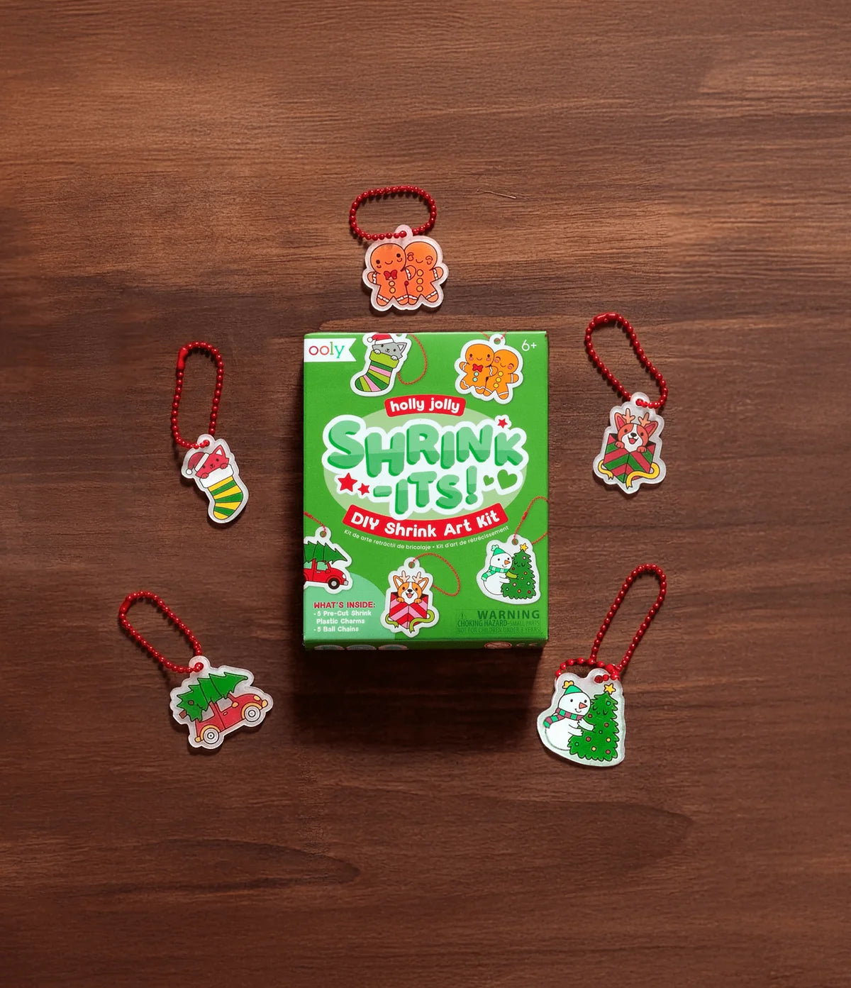 Mini Shrink-Its!: D.I.Y. Shrink Art Kit | Holly Jolly