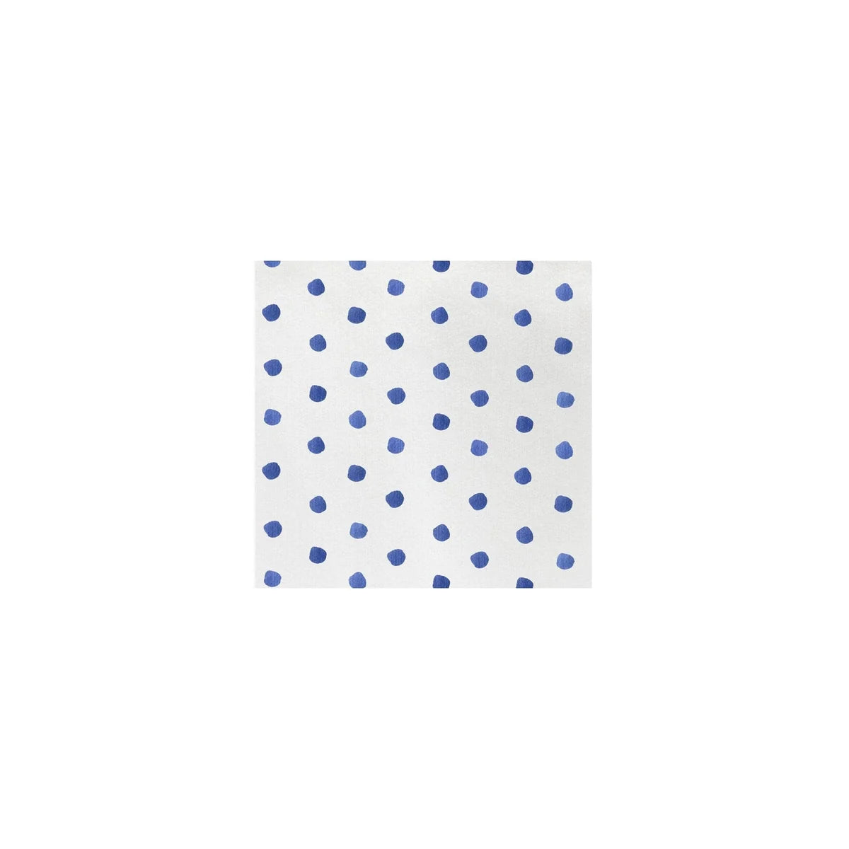 Papersoft Napkins Dot Blue Cocktail Napkins | Pack of 20