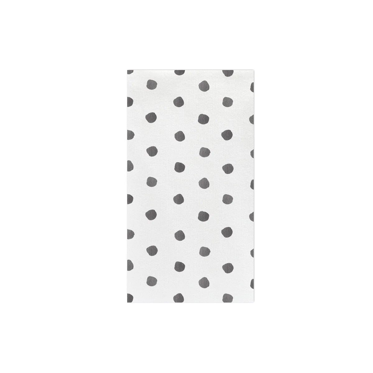 Papersoft Napkins Dot Light Gray Guest Towels | Pack of 20