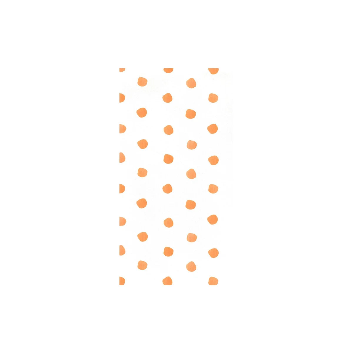 Papersoft Napkins Dot Orange Guest Towels | Pack of 20