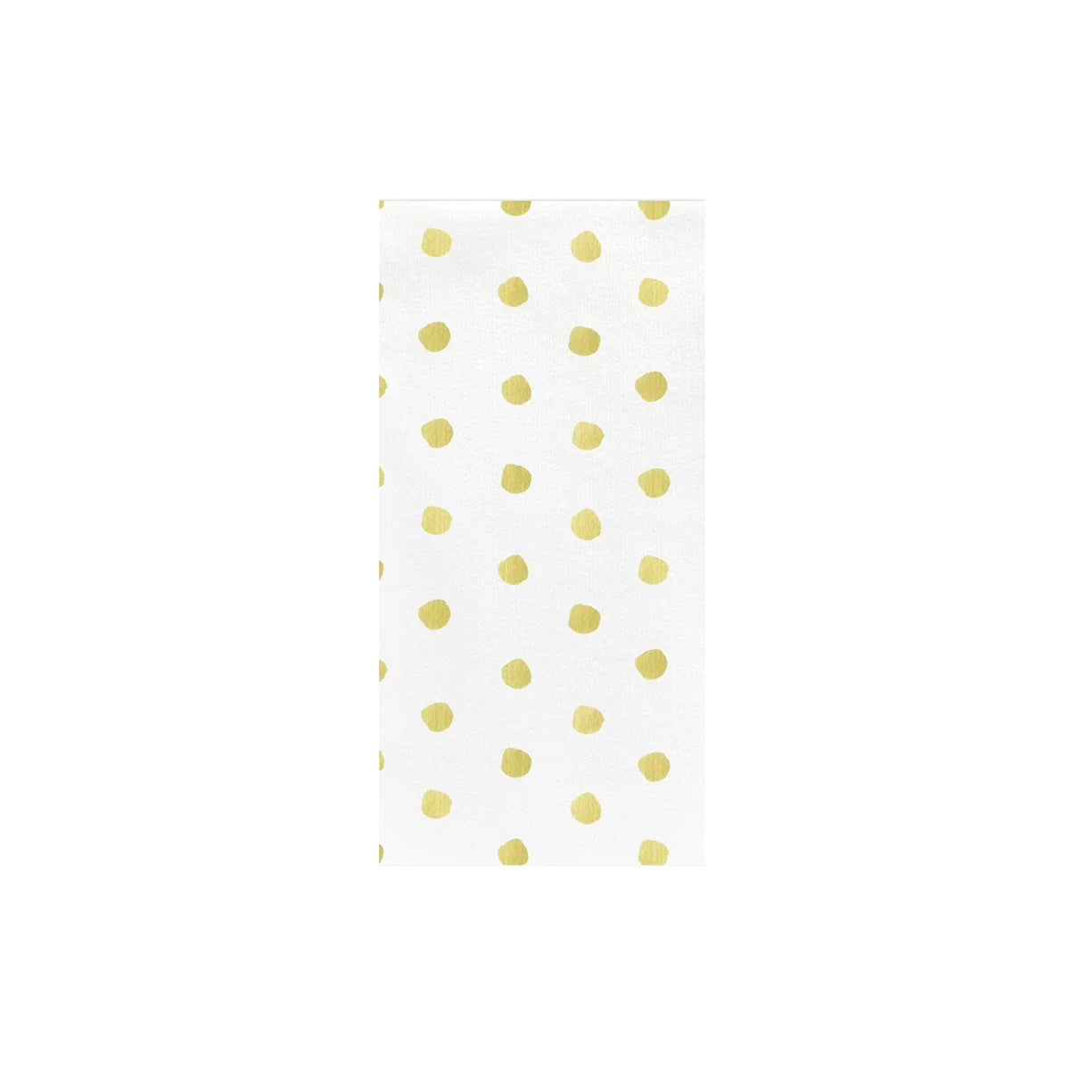 Papersoft Napkins Dot Yellow Guest Towels | Pack of 20