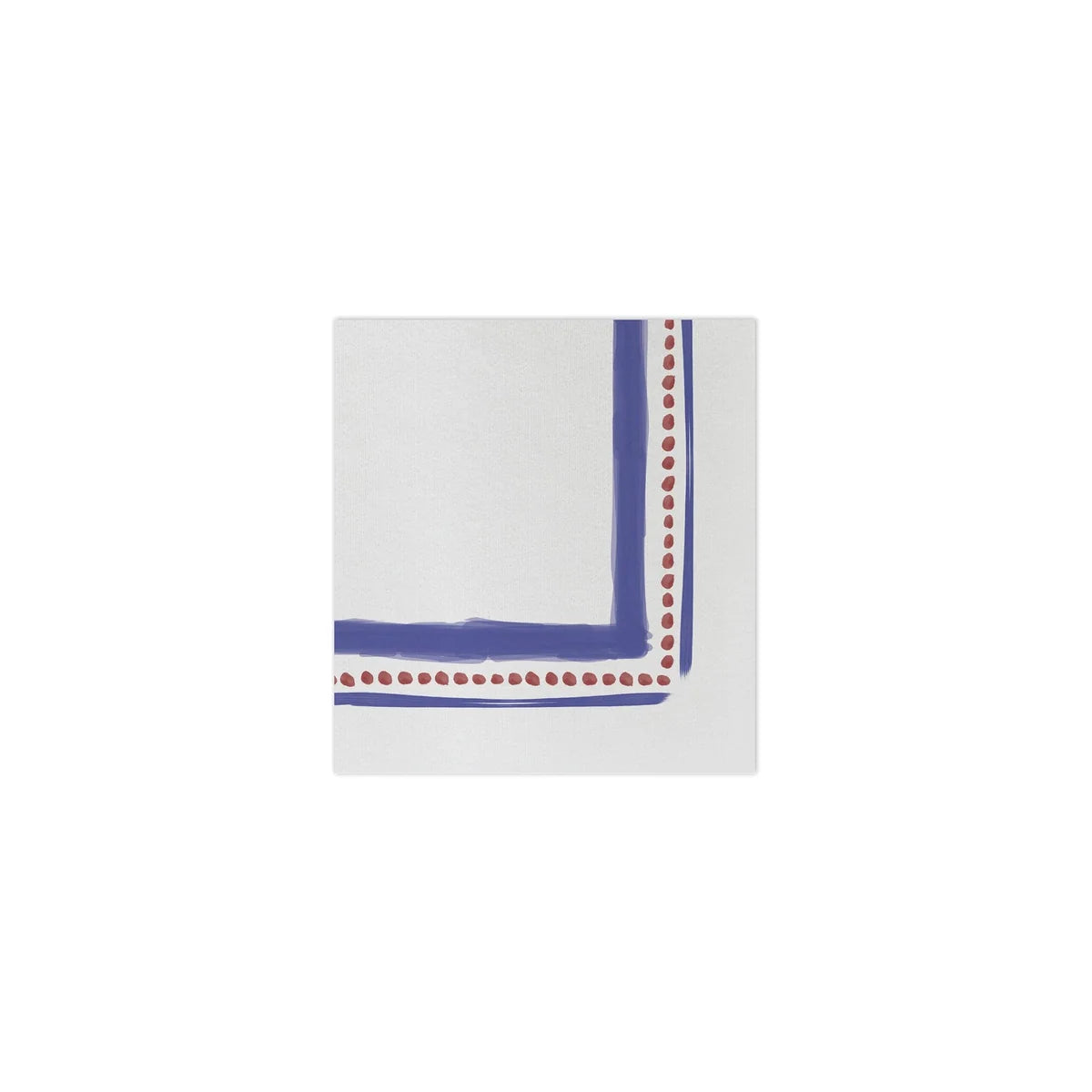 Papersoft Napkins Capri Blue Cocktail Napkins | Pack of 20