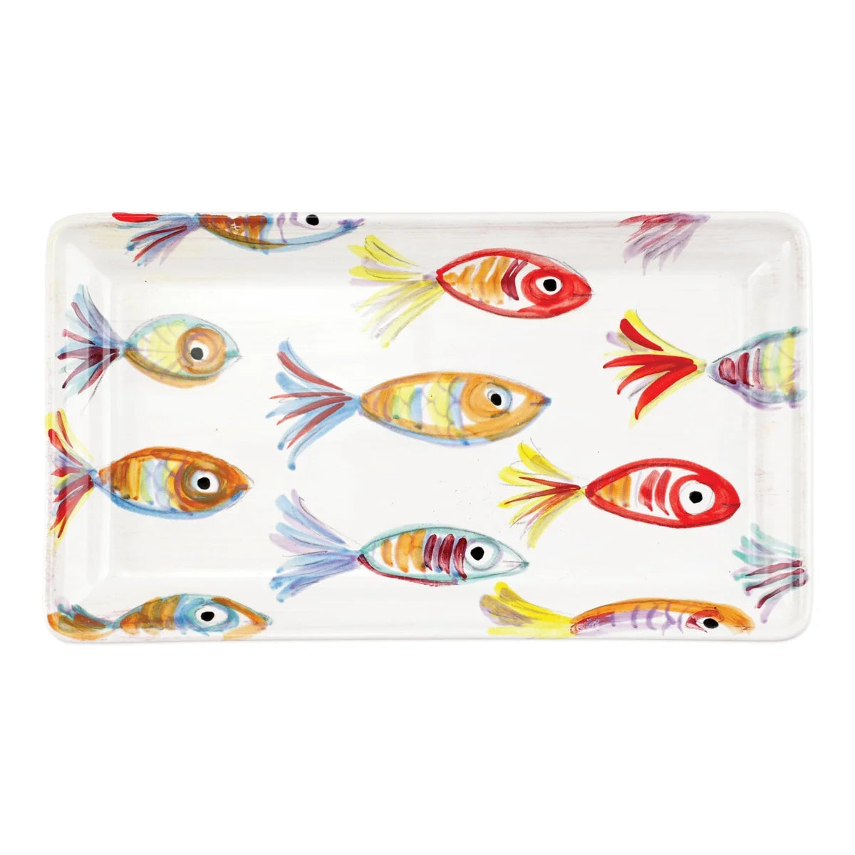 Pesci Colorati Rectangular Platter