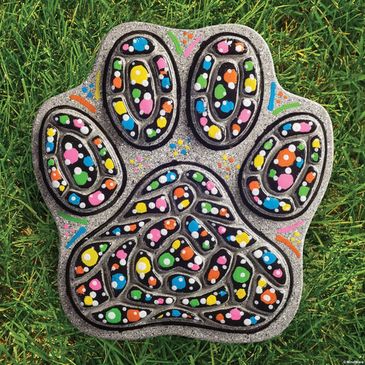 Paint Your Own Stepping Stone: Paw Print