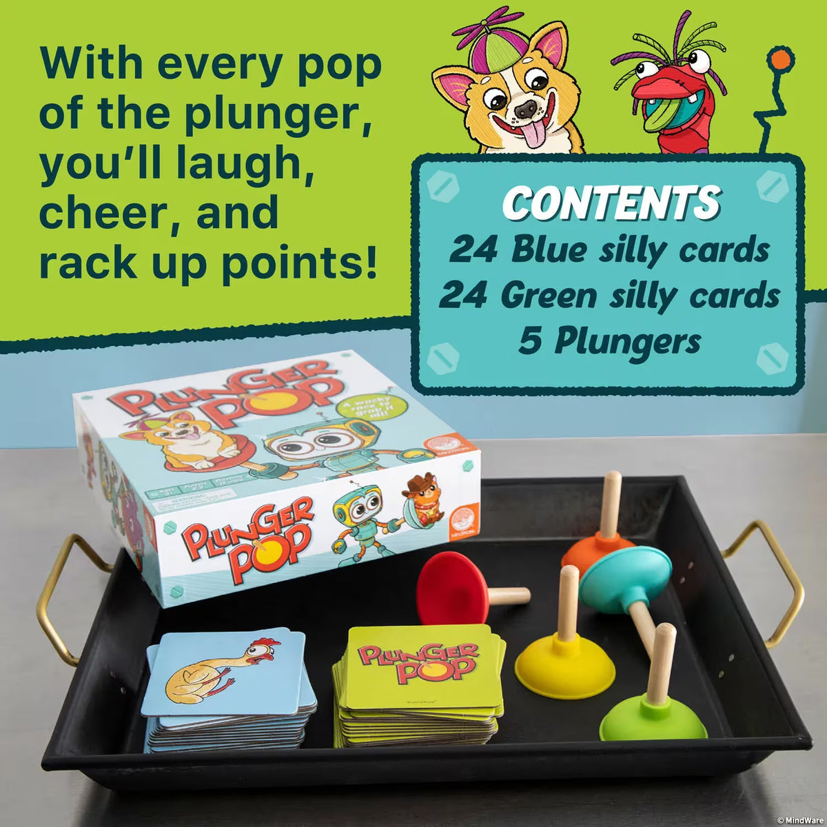 Plunger Pop Grab The Match Game