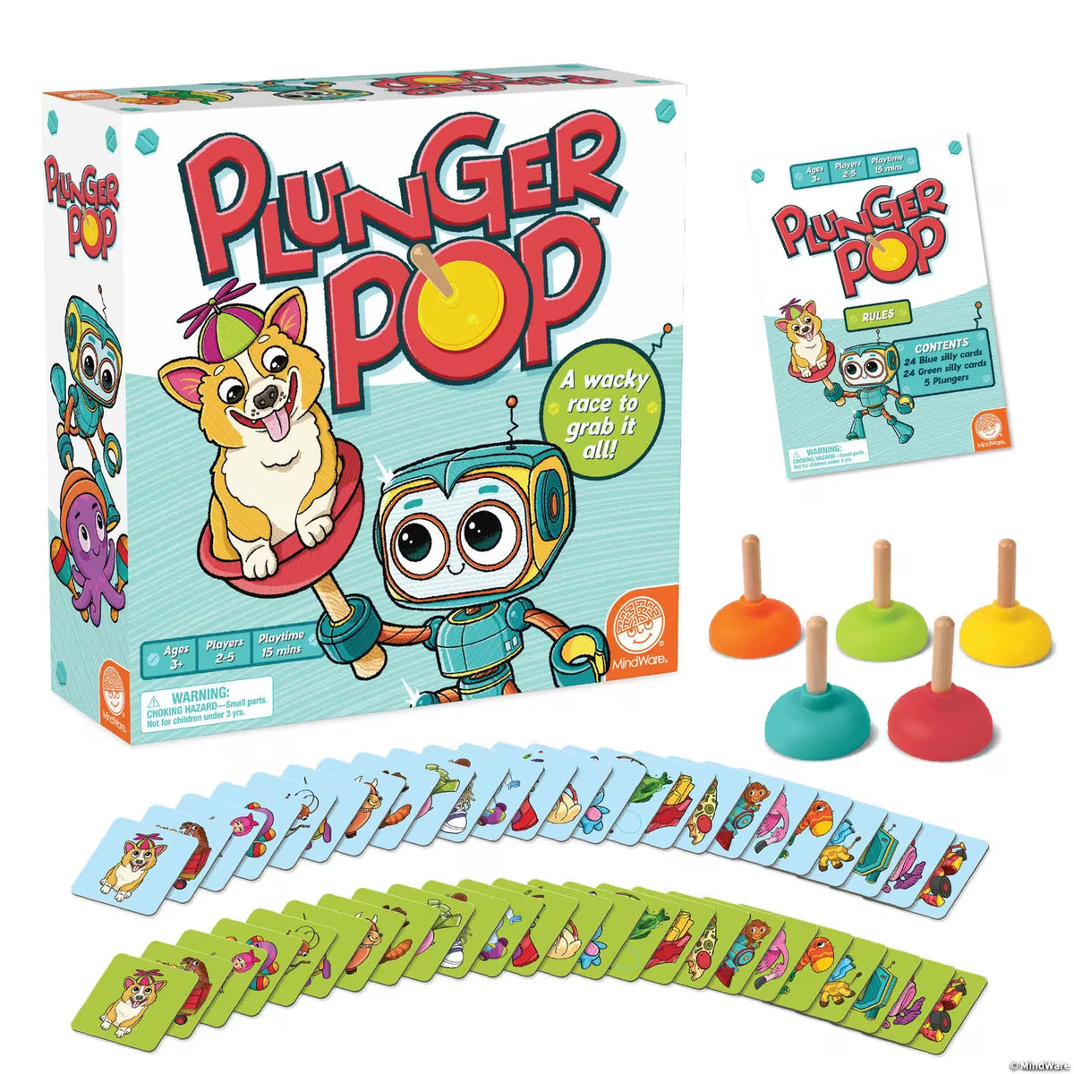 Plunger Pop Grab The Match Game