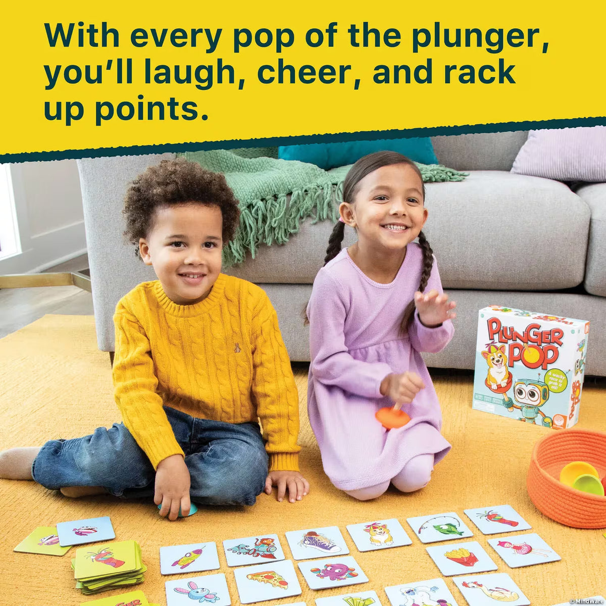 Plunger Pop Grab The Match Game