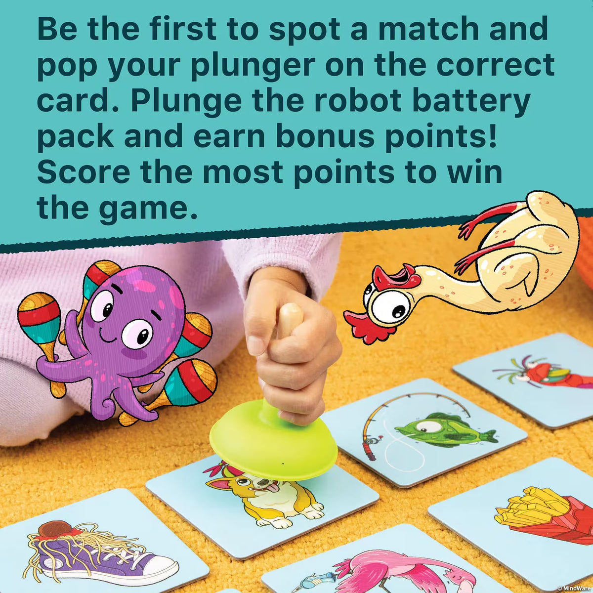 Plunger Pop Grab The Match Game