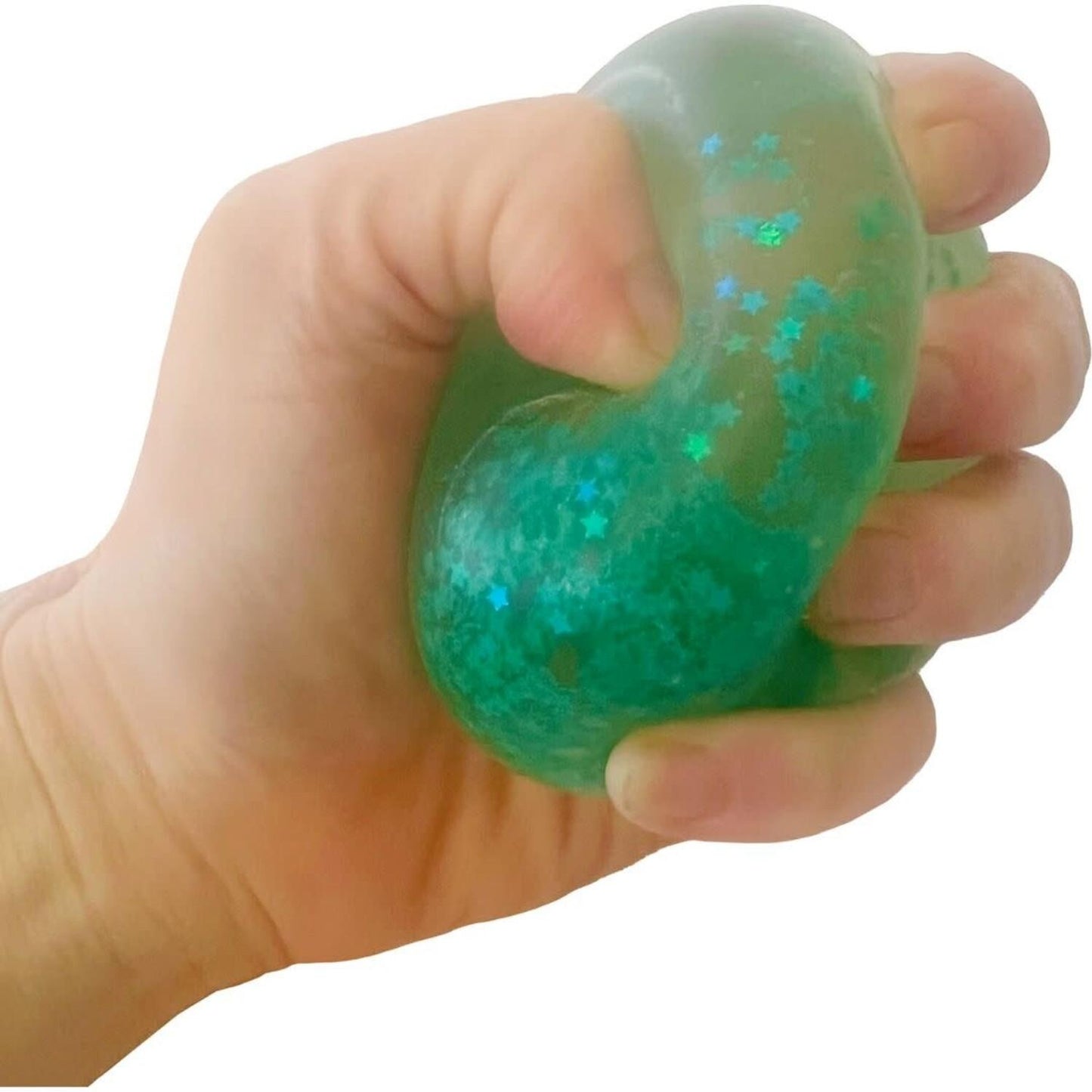 Marshmello Sparkle Squishy Ball
