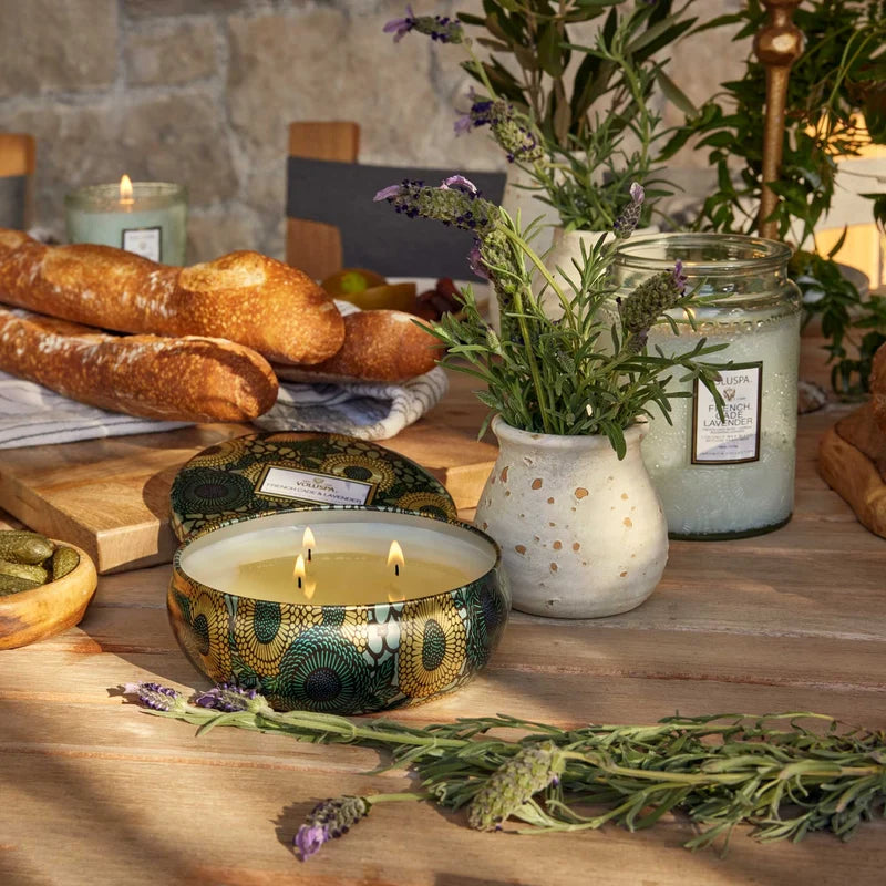 French Cade & Lavender - 3 Wick Tin Candle