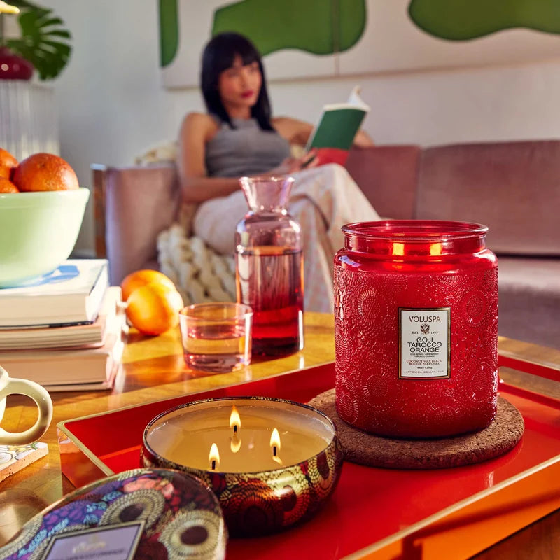 Goji Tarocco Orange - 3 Wick Tin Candle