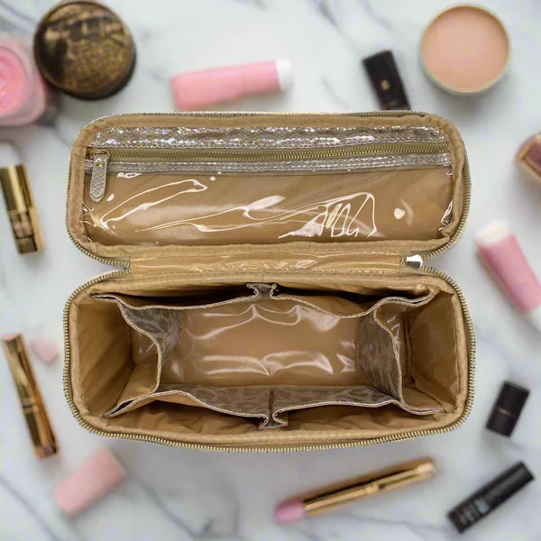 Stylist Travel Bag-Glimmer Leopard