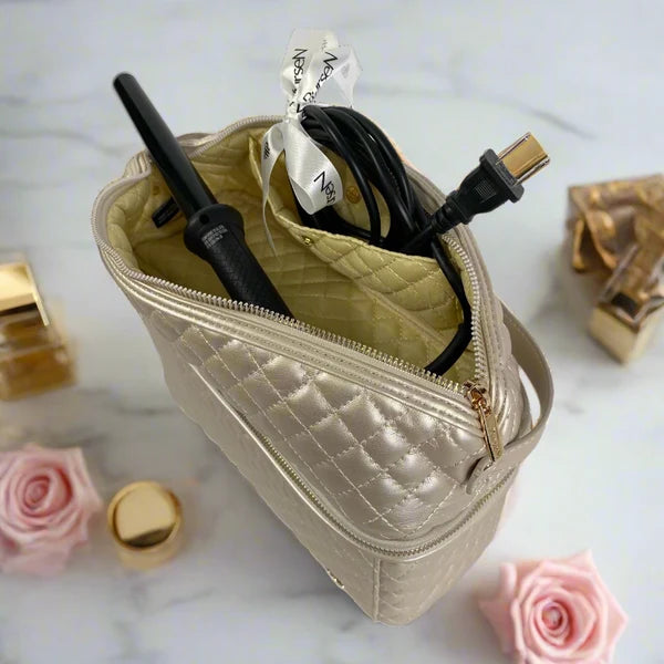 Stylist Travel Bag-Pearl Quilted