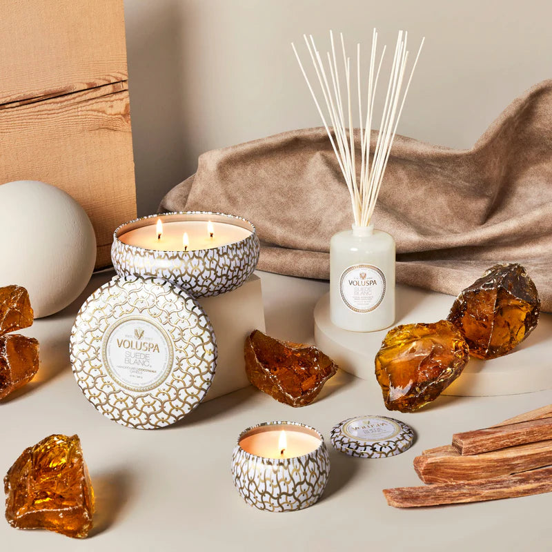 Suede Blanc - Reed Oil Diffuser
