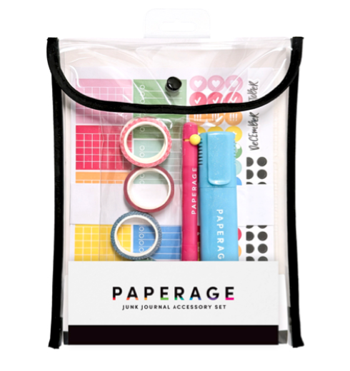 Paperage Dot Journal Accessory Pouch | Rainbow