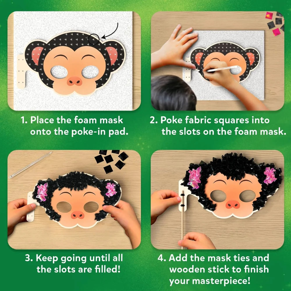 Poke-In Art | Animal Masks