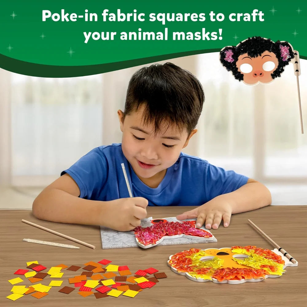Poke-In Art | Animal Masks