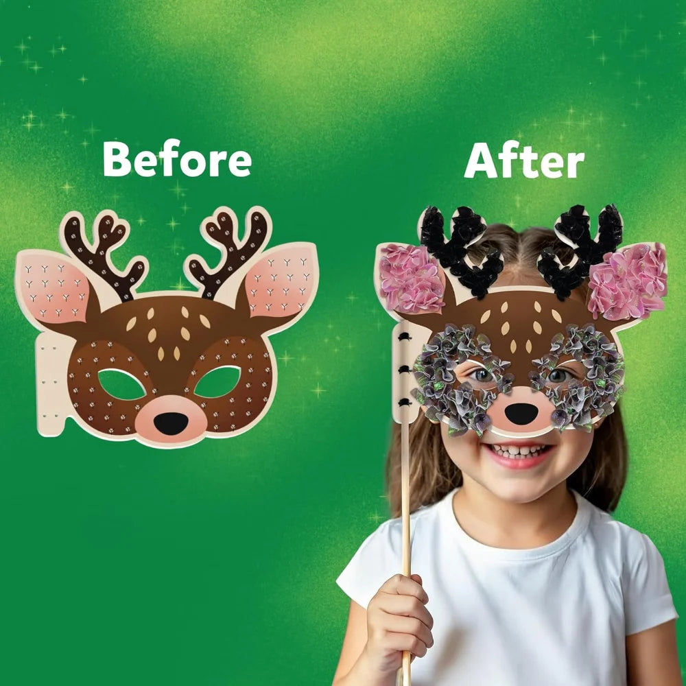 Poke-In Art | Animal Masks