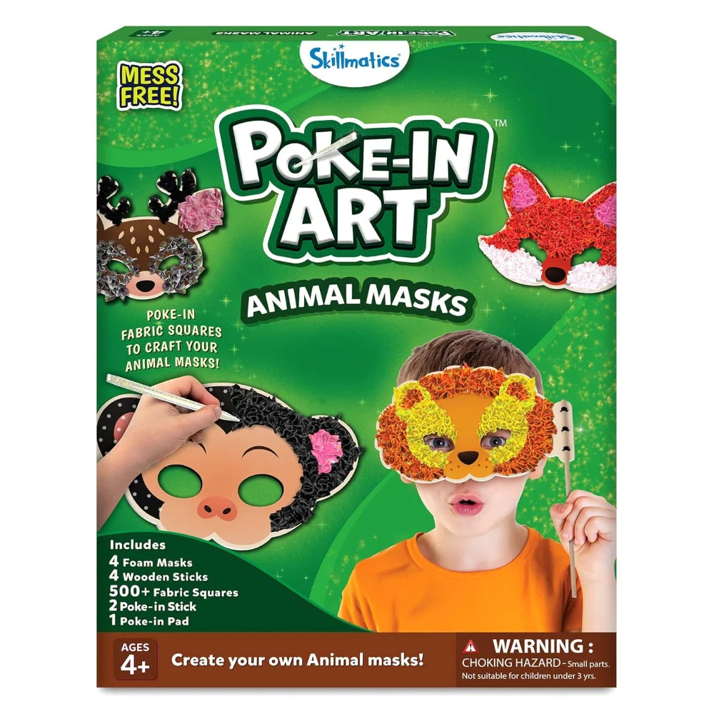 Poke-In Art | Animal Masks