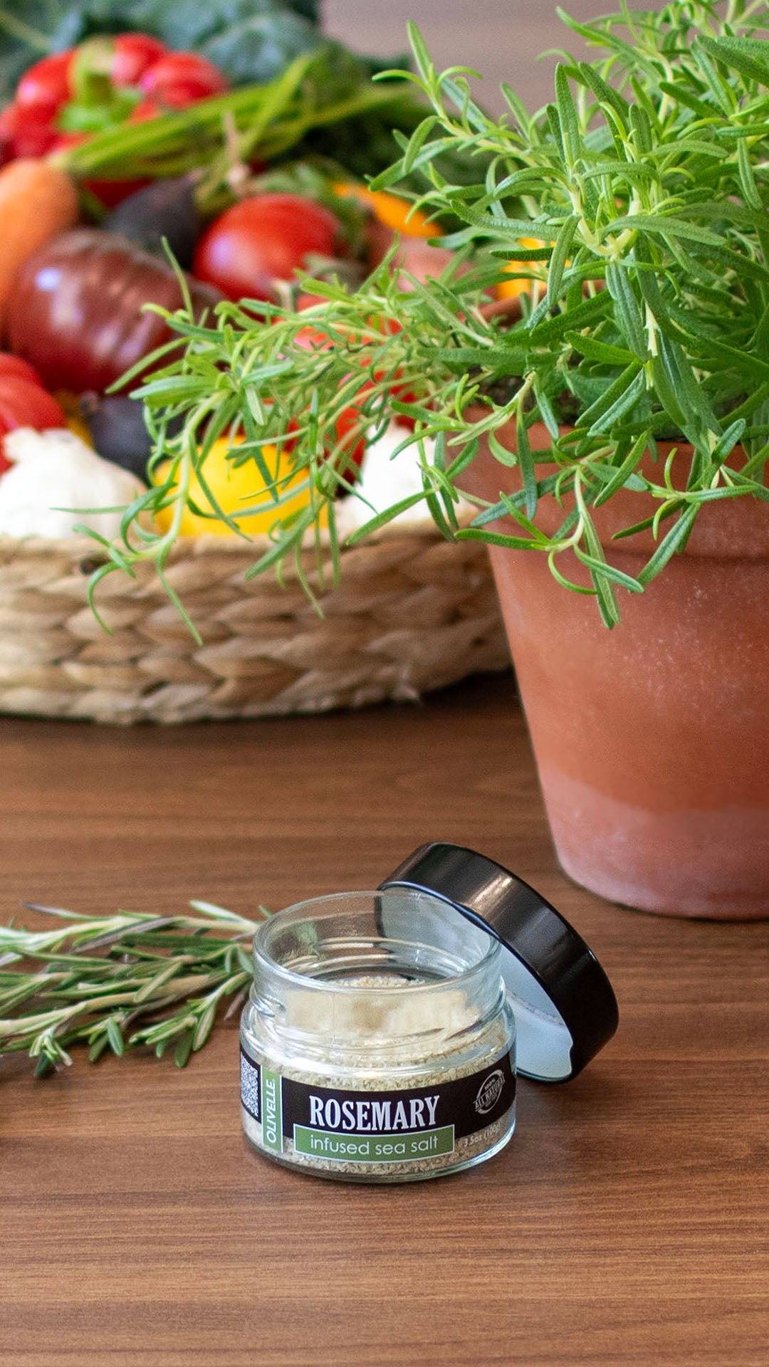 Rosemary Infused Sea Salt