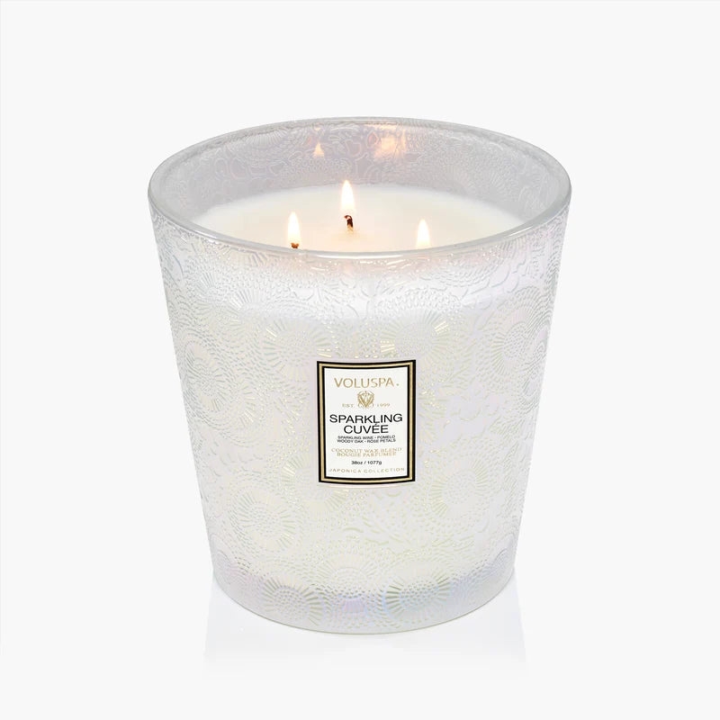 Sparkling Cuvée - 3 Wick Hearth Candle