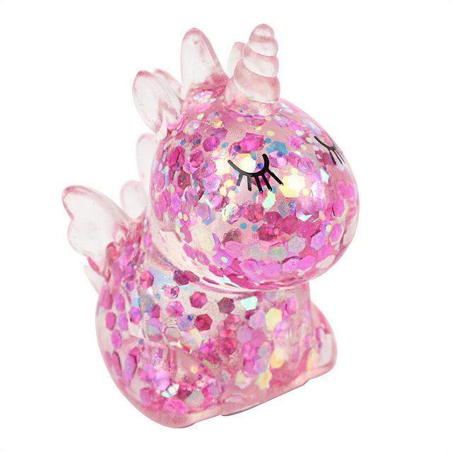 Secret Sparkle Dumplin Unicorn Shaped Glitter