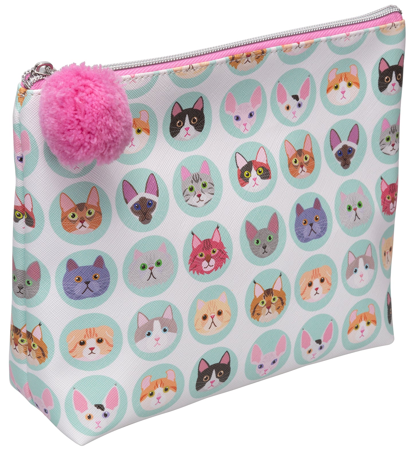 Travel Necessities Cosmetic Bag - Adorable Cat